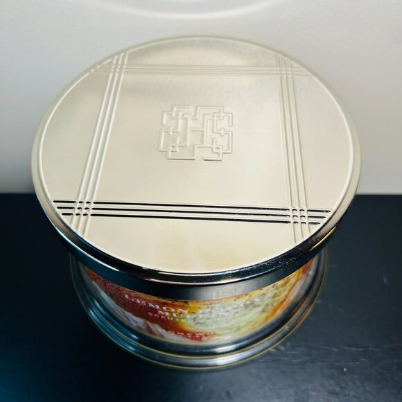 HomeWorx by Slatkin Lemon Poppy Muffin 4-Wick 18oz Candle NEW - Picture 2 of 4